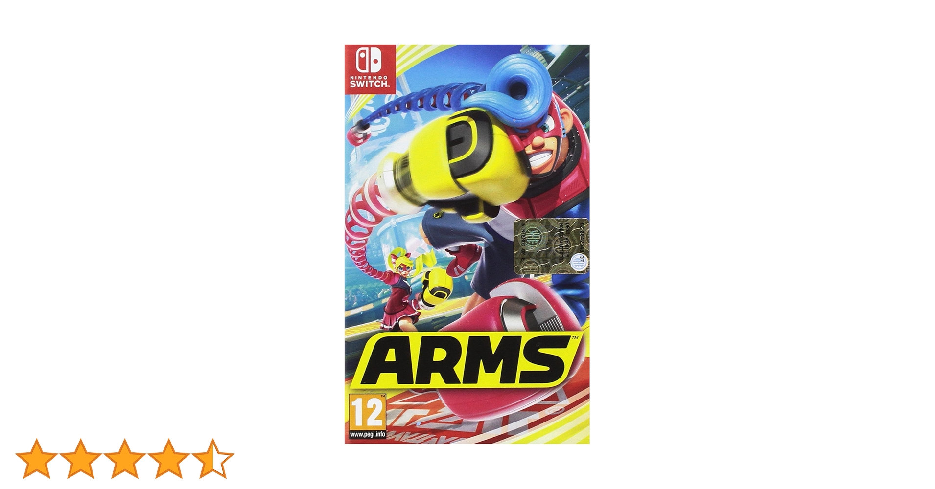 ARMS Nintendo Switch ソフト Arms [GRA SWITCH] : Amazon.pl: Gry wideo